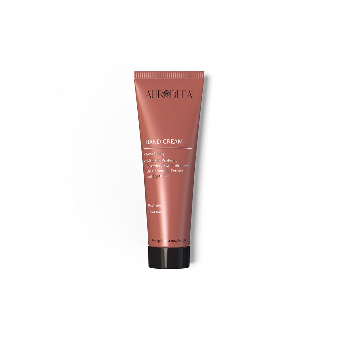 ORGANIC HAND CREAM BASED ON ARGAN OIL, SILK PROTEINS AND GLYCERIN - 75 ML Enriched with Silk Proteins and Glycerin