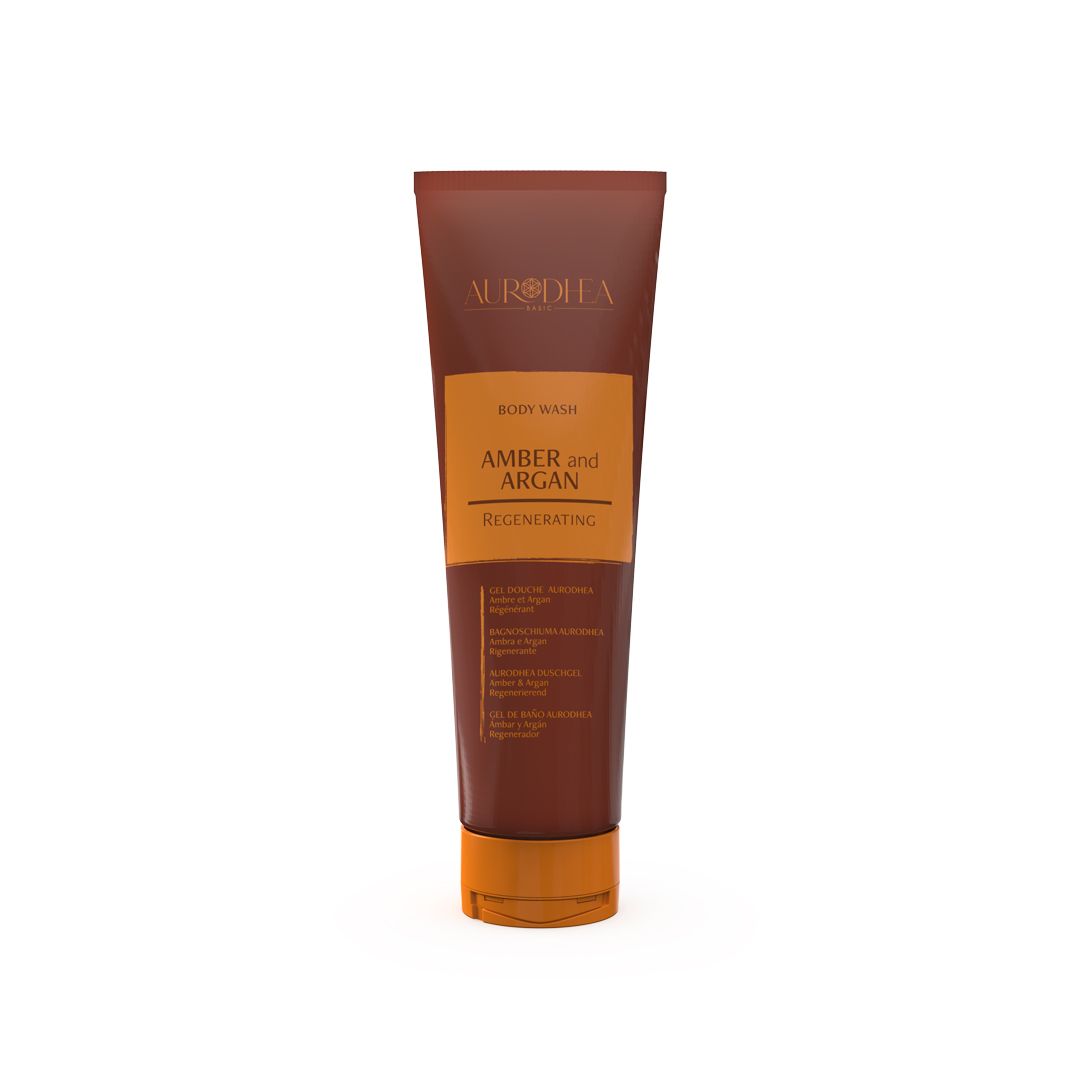AURODHEA SHOWER GEL - AMBER AND ARGAN FRAGRANCE