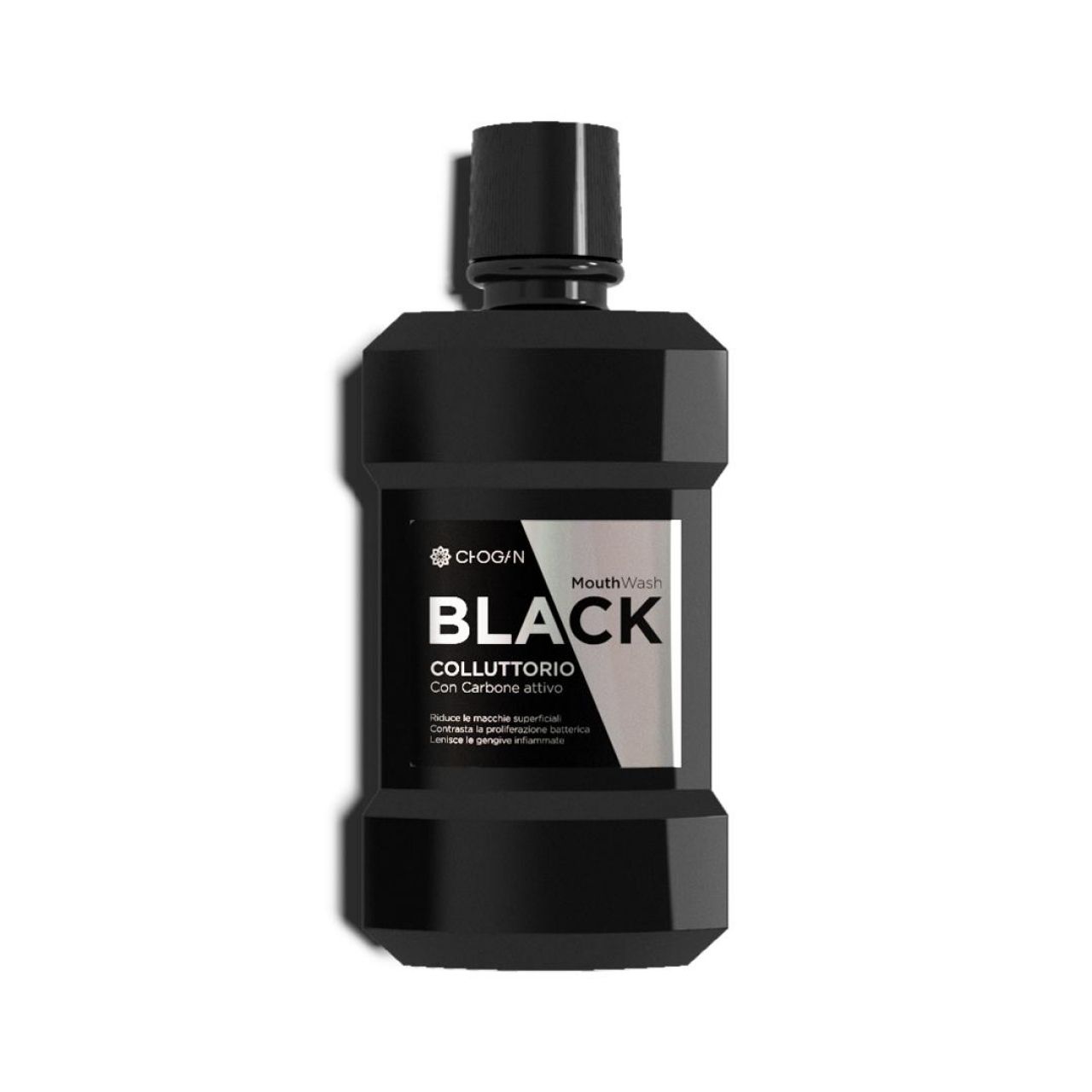 BLACK MOUTHWASH WITH ACTIVATED CHARCOAL - 250 ML