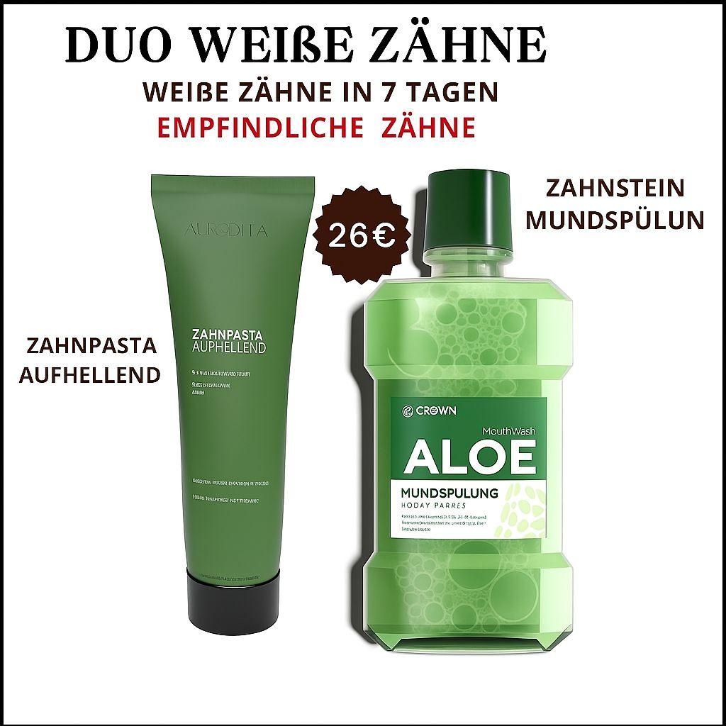 ALOE VERA WHITE TEETH DUO